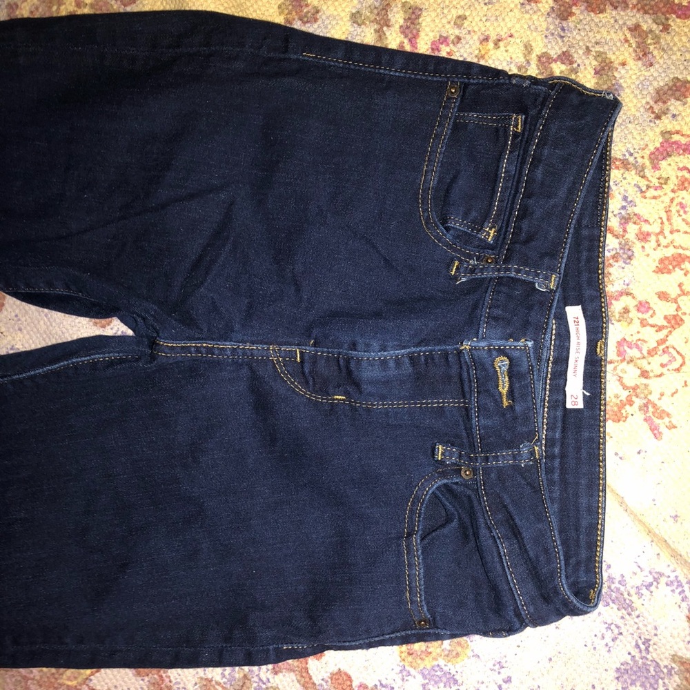 High rise Levi Jeans